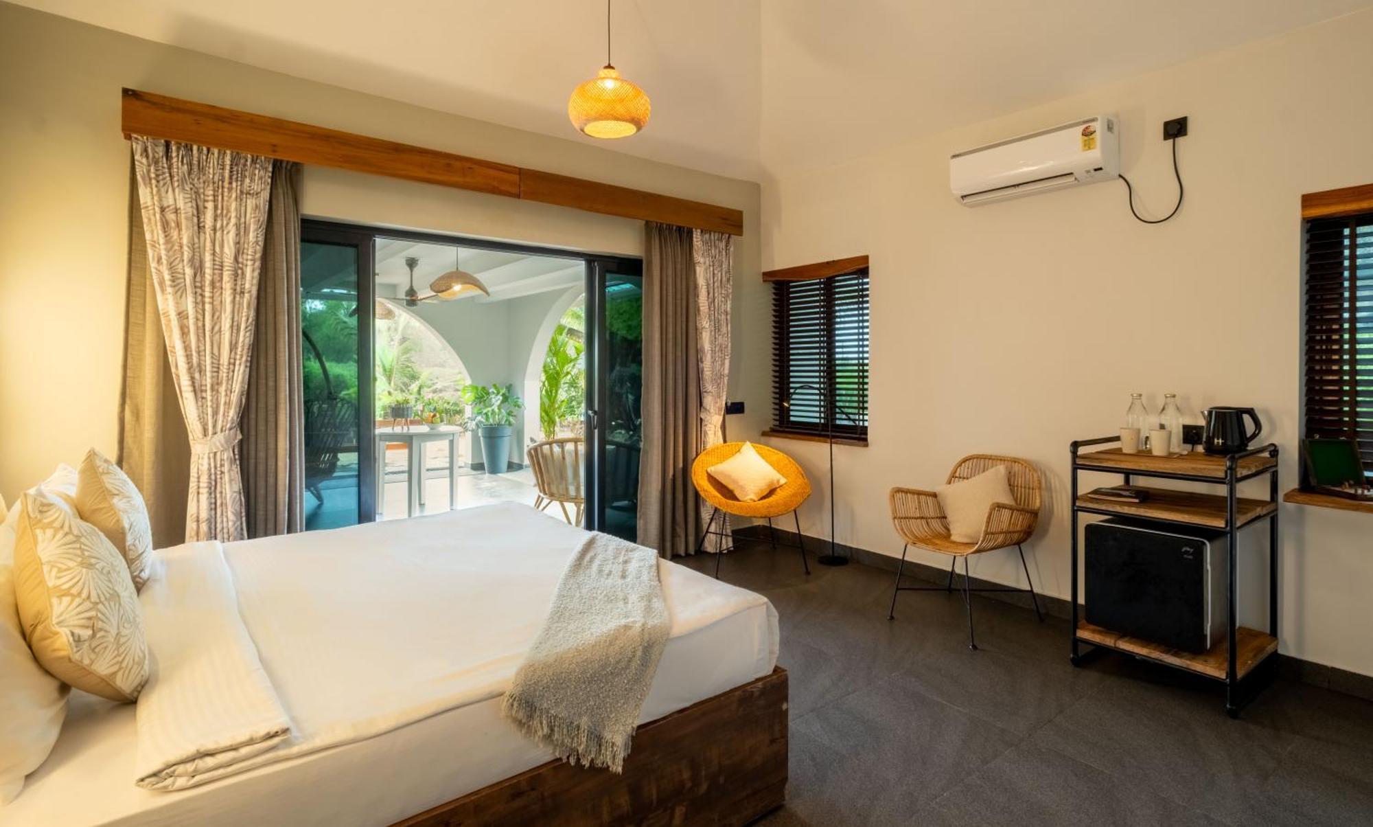 C Roque Beach Resort Colva Buitenkant foto
